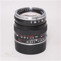 Used Zeiss Planar T* 50mm f/2 ZM Lens Black Leica M