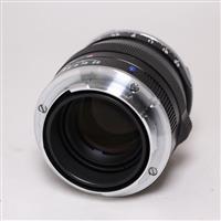 Used Zeiss Planar T* 50mm f/2 ZM Lens Black Leica M