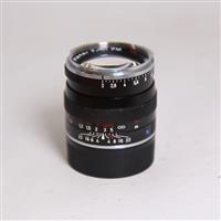 Used Zeiss Planar T* 50mm f/2 ZM Lens Black Leica M