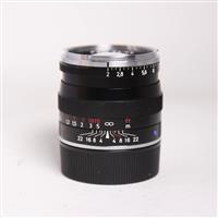Used Zeiss Planar T* 50mm f/2 ZM Lens Black Leica M