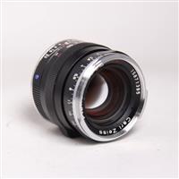 Used Zeiss Planar T* 50mm f/2 ZM Lens Black Leica M