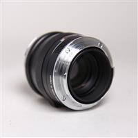 Used Zeiss Planar T* 50mm f/2 ZM Lens Black Leica M