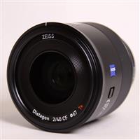 Used ZEISS Batis 40mm f/2 CF Lens for Sony E-Mount