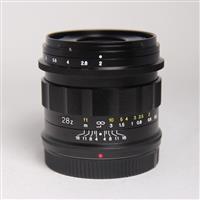 Used Voigtlander 28mm f/2 Apo-Lanthar Aspherical Lens for Nikon Z