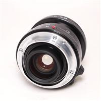 Used Voigtlander 28mm f/2 Ultron - VM Mount Black