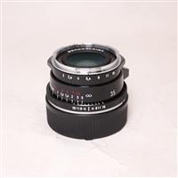 Used Voigtlander 35mm f/2 VM ASPH Ultron Vintage Line Type II Lens Black