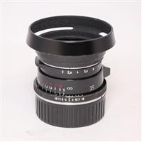 Used Voigtlander 35mm f/2 VM ASPH Ultron Vintage Line Type II Lens Black