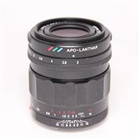 Used Voigtlander 35mm f/2 Apo-Lanthar Aspherical Lens For Sony E-Mount