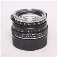 Used Voigtlander 40mm f/1.4 Nokton Classic SC - VM Mount