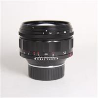 Used Voigtlander 50mm f/1.0 Nokton ASPH VM Lens Leica M