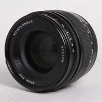 Used Voigtlander 35mm f/0.9 Nokton Aspherical Fujifilm X Mount Lens
