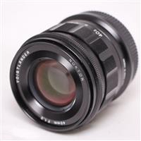 Used Voigtlander Nokton 40mm f/1.2 Aspherical Lens for Nikon Z