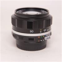 Used Voigtlander 90mm f2.8 SLII-S Apo-Skopar Black Nikon Fit Lens