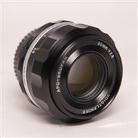 Used Voigtlander 90mm f2.8 SLII-S Apo-Skopar Black Nikon Fit Lens