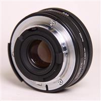 Used Voigtlander 40mm f/2 SL II-S Ultron Lens Black for Nikon F