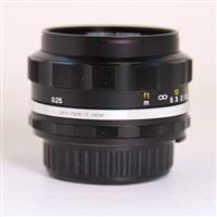Used Voigtlander 40mm f/2 SL II-S Ultron Lens Black for Nikon F