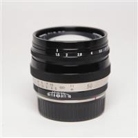 Used Voigtlander 50mm f/1.5 Heliar Classic VM Lens for Leica M