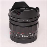 Used Voigtlander 15mm f/4.5 Super Wide Heliar Aspherical III Lens Sony E