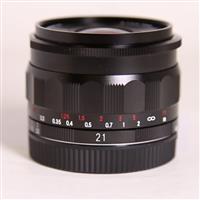 Used Voigtlander 21mm f3.5 E-Mount Color-Skopar Aspherical Lens