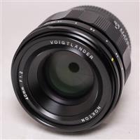 Used Voigtlander 40mm f/1.2 Nokton Aspherical Lens Sony E