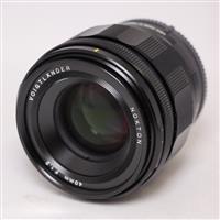 Used Voigtlander 40mm f/1.2 Nokton Aspherical Lens Sony E
