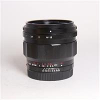 Used Voigtlander 40mm f/1.2 Nokton Aspherical Lens Sony E