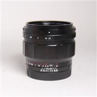 Used Voigtlander 40mm f/1.2 Nokton Aspherical Lens Sony E