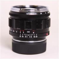 Used Voigtlander 50mm f/1.2 ASPH Nokton Lens - VM Mount