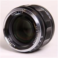 Used Voigtlander 50mm f/1.2 ASPH Nokton Lens - VM Mount