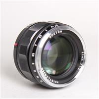 Used Voigtlander 50mm f/1.2 ASPH Nokton Lens - VM Mount