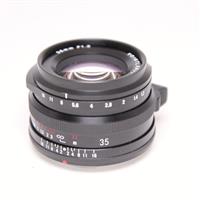 Used Voigtlander Nokton 35mm f/1.2 X Lens for Fujifilm X Mount