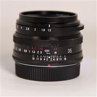 Used Voigtlander Nokton 35mm f/1.2 X Lens for Fujifilm X Mount