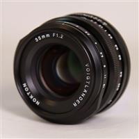 Used Voigtlander Nokton 35mm f/1.2 X Lens for Fujifilm X Mount