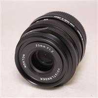 Used Voigtlander Nokton 23mm f/1.2 Aspherical Lens for Fujifilm X