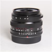 Used Voigtlander Nokton 23mm f/1.2 Aspherical Lens for Fujifilm X