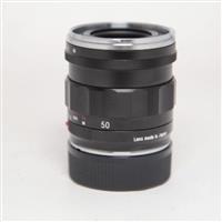 Used Voigtlander 50mm f/2 VM ASPH APO-Lanthar Lens Leica M Mount