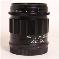Used Voigtlander 35mm f/2 Apo-Lanthar II Aspherical Lens for Nikon Z Mount