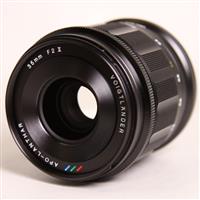 Used Voigtlander 35mm f/2 Apo-Lanthar II Aspherical Lens for Nikon Z Mount