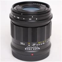 Used Voigtlander 35mm f/2 Apo-Lanthar II Aspherical Lens for Nikon Z Mount