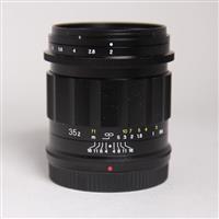 Used Voigtlander 35mm f/2 Apo-Lanthar II Aspherical Lens for Nikon Z Mount