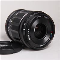 Used Voigtlander 35mm f/2 Apo-Lanthar II Aspherical Lens for Nikon Z Mount