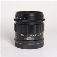 Used Voigtlander 50mm f/2 Apo-Lanthar II Aspherical Lens for Nikon Z Mount
