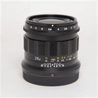 Used Voigtlander 28mm f/1.5 Nokton Aspherical Lens for Nikon Z Mount