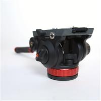 Used Manfrotto MVH502AH Pro Video Head Flat Ball Base