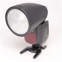 Used Godox V1S round camera flash for Sony