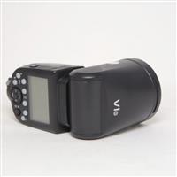 Used Godox V1O round camera flash for Olympus