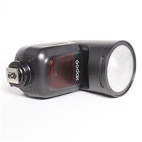 Used Godox V1F round camera flash for Fujifilm