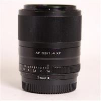 Used Viltrox AF 33mm f/1.4 XF Lens Fujifilm X-Mount