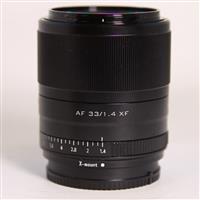 Used Viltrox AF 33mm f/1.4 XF Lens Fujifilm X-Mount