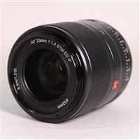 Used Viltrox AF 33mm f/1.4 XF Lens Fujifilm X-Mount